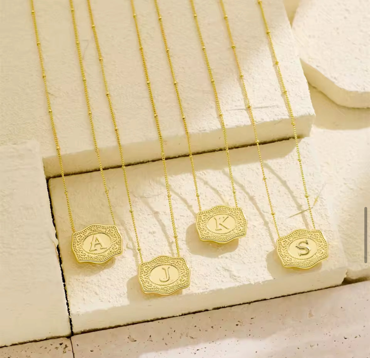 Golden Belt Buckle Necklace