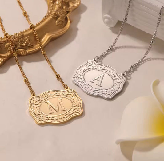 Golden Belt Buckle Necklace